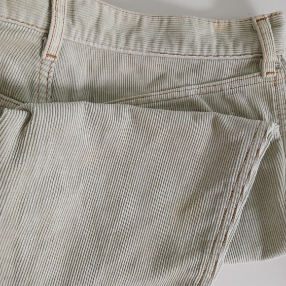 Vintage Abercrombie & Fitch Bootcut Flare Corduroy Button Jeans 90s Y2K - Picture 7 of 7